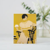 Coles Phillips Dinnerware und "A Cup of Tea" Postkarte (Stehend Vorderseite)