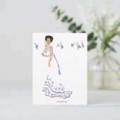 Coles Phillips "Fadeaway Girl" Abbildung "Butte Postkarte (Stehend Vorderseite)