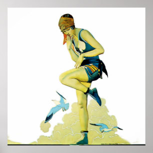 Coles Phillips ‘Fadeaway Girl’ “Ein schneller Spr Poster