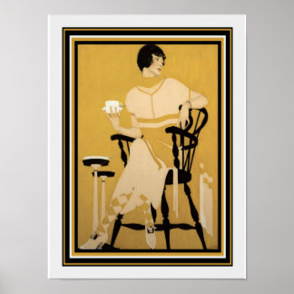 Coles Phillips "The Magic Hour" Deko Print 12 x 16