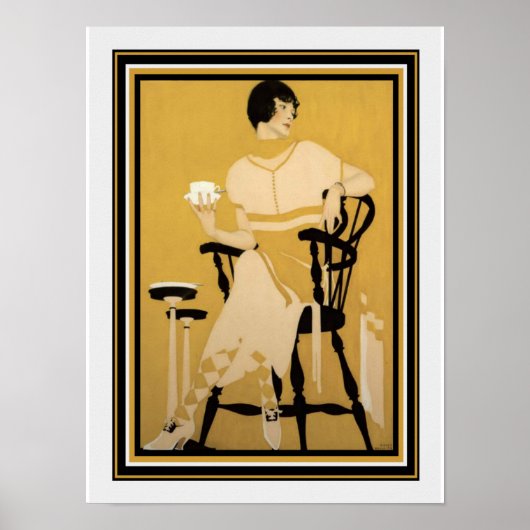 Coles Phillips "The Magic Hour" Deko Print 12 x 16 (Vorne)