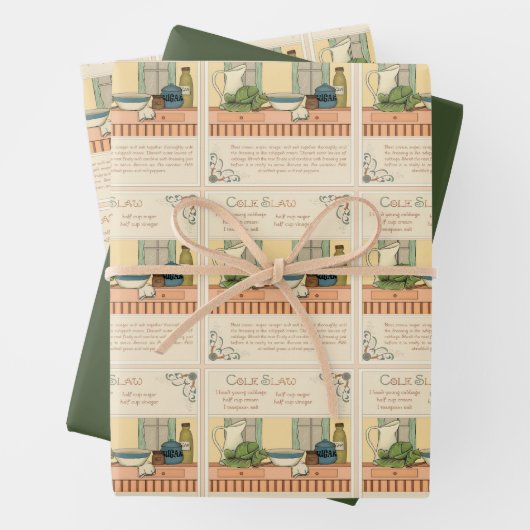 Coleslaw II Geschenkpapier Set (Beispiel)