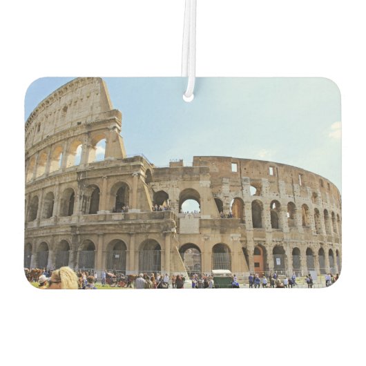 Colesseum Postkarte Autolufterfrischer (Rückseite)