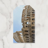 Colesseum Postkarte Geschenkanhänger (Rückseite)