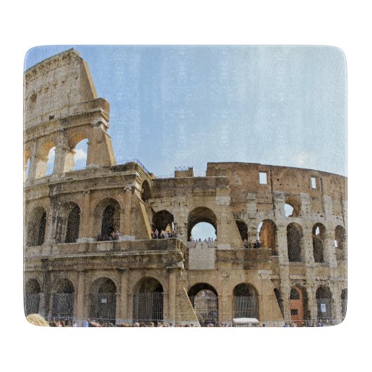 Colesseum Postkarte Schneidebrett (Vorderseite)