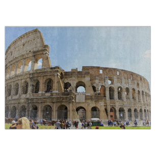 Colesseum Postkarte Schneidebrett