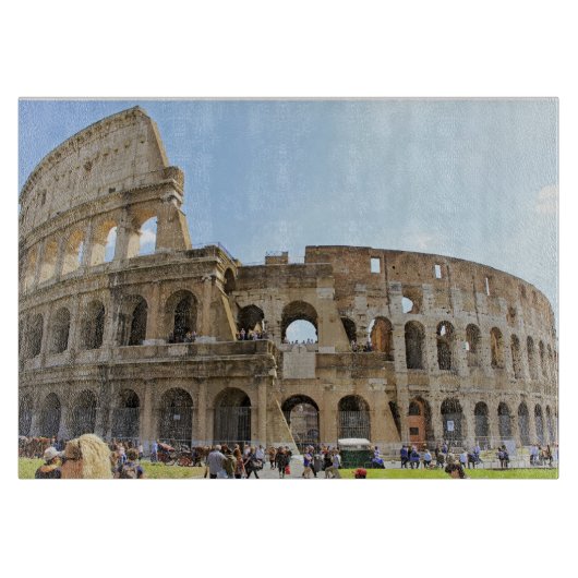 Colesseum Postkarte Schneidebrett (Vorderseite)