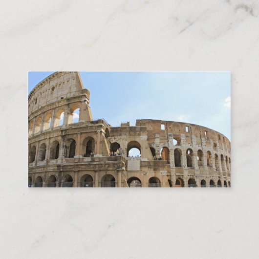 Colesseum Postkarte Terminkarte (Rückseite)
