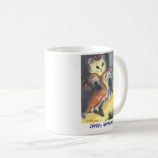 Colette die Dose kann Tänzer Kaffeetasse (VorderseiteRechts)