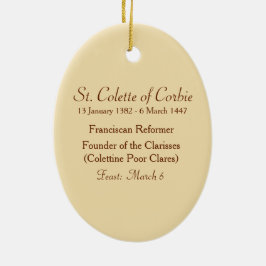 Colette of Corbie (SAU 027) Keramikornament