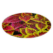 Coleus Leaf Burst Design Schneidebrett (Ecke)