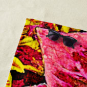 Coleus Leaf Burst Design Strandtuch (Beispiel)