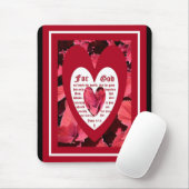 Coleus Nah mit John 3:16 Mousepad (Mit Mouse)