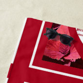 Coleus Nah mit John 3:16 Strandtuch (Beispiel)