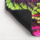 Coleus Pflanze Blätter Mousepad (Ecke)