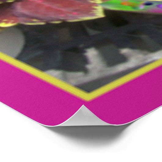 Coleus Pflanze Poster (Ecke)