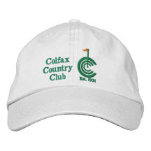Colfax Countryklub-justierbare Twill-Kappe