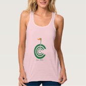 Colfax Countryklub kein weißer Behälter Tank Top (Vorderseite)