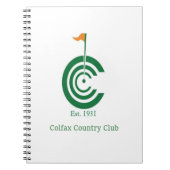 Colfax Countryklub Notizblock (Vorderseite)