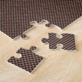 Colgach Tweed Gun Clan Tartan Kariertes Muster Puzzle (Seite)