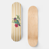 Colibri Gold Streifen Skateboard Deck (Vorderseite)