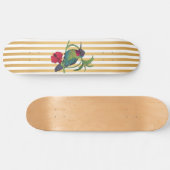 Colibri Gold Streifen Skateboard Deck (Horizontal)