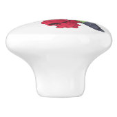 Colibri Illustration Keramik Knob Keramikknauf (Seitenansicht)