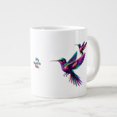 Colibrí prisma multicolor Jumbo-Tasse (Vorderseite Rechts)
