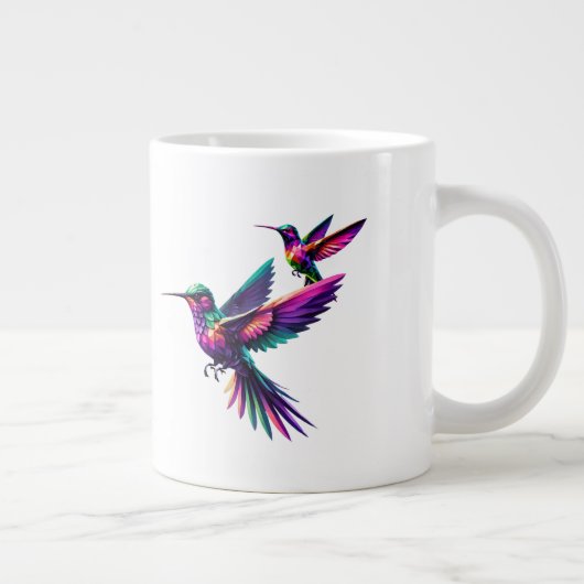 Colibrí prisma multicolor Jumbo-Tasse (Rechts)
