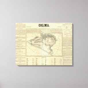 Colima, Mexiko Leinwanddruck