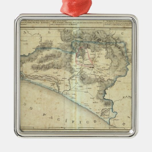 Colima, Mexiko Silbernes Ornament (Vorne)