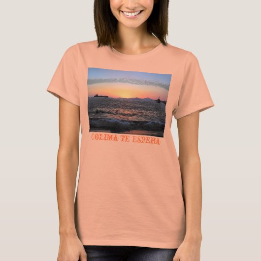 Colima te espera T-Shirt (Vorderseite)