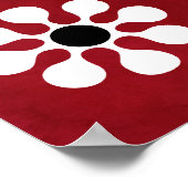 Colimacon Red Poster (Ecke)