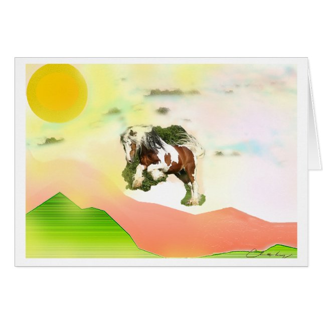 Colin Barclay Pony-Karte (Vorderseite (Horizontal))