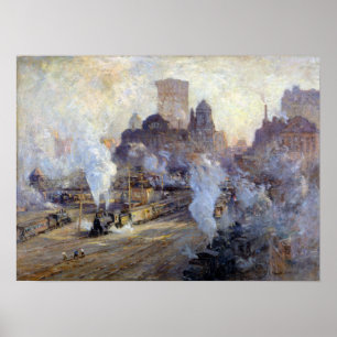 Colin Campbell Cooper Grand Central Poster