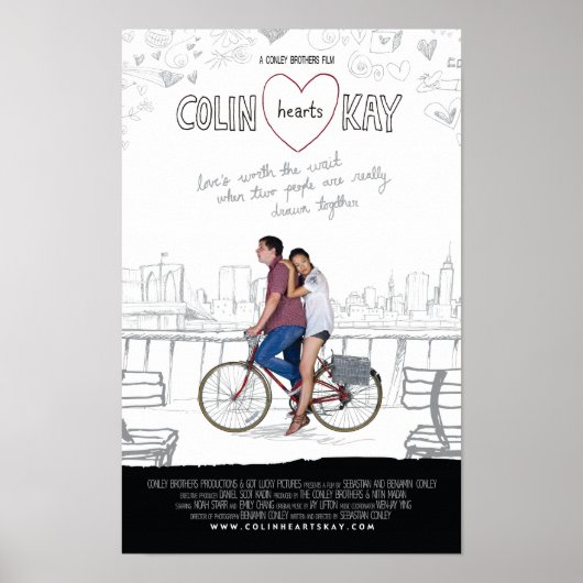 Colin Hearts Kay - Poster 11 x 17 (Vorne)