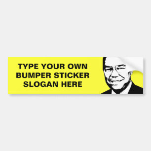 Colin Powell Autoaufkleber