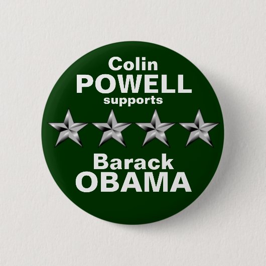 Colin Powell Button (Vorderseite)