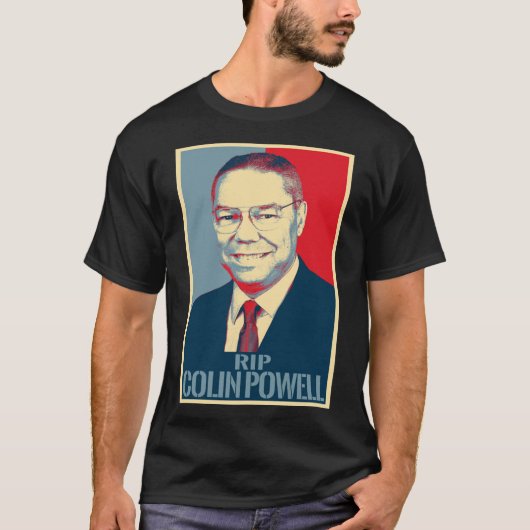 Colin Powell ist lebenswichtiger T - Shirt für Rip (Vorderseite)