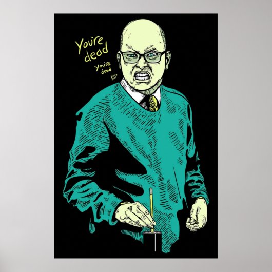 Colin Robinson Energy Vampire Poster (Vorne)