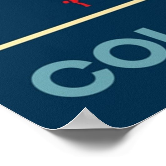 Colin Robinson Was wir im Schatten tun hoffen Poster (Ecke)