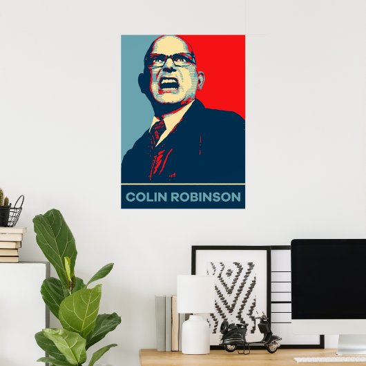 Colin Robinson Was wir im Schatten tun hoffen Poster (Heimbüro)