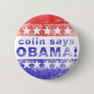 colin sagt Obama Button