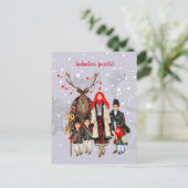 Colindatorii Postkarte (Stehend Vorderseite)