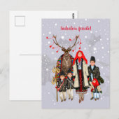 Colindatorii Postkarte (Vorne/Hinten)