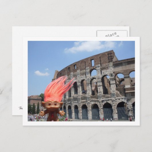 Coliselfo Postkarte (Vorne/Hinten)