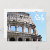 Coliseum Corner - Rom, Italien Postkarte (Vorne/Hinten)