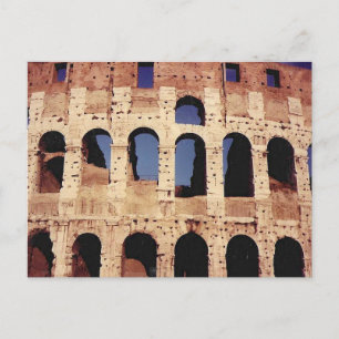 COLISEUM IN ROME REISE POSTCARD FEIERTAGSPOSTKARTE