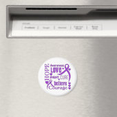 Colitis Hope Collage Magnet (In Situ (Geschirrspüler))