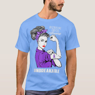 Colitis Warrior Unzerbrechliche Erkenntnis G T-Shirt